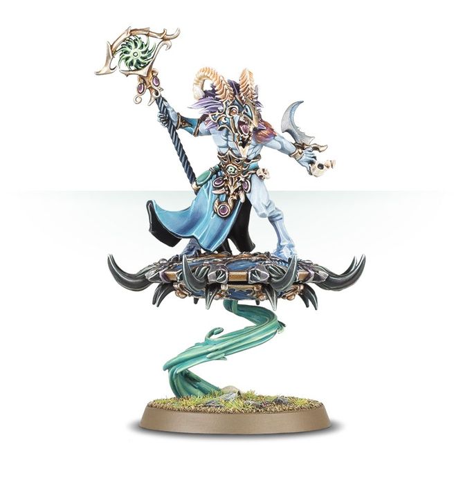 83-76 Tzeentch Arcanites: Tzaangor Shaman
