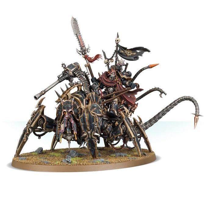 43-59 Chaos Space Marines: Lord Discordant on Helstalker