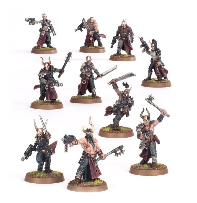 43-88 Chaos Space Marines: Chaos Cultists