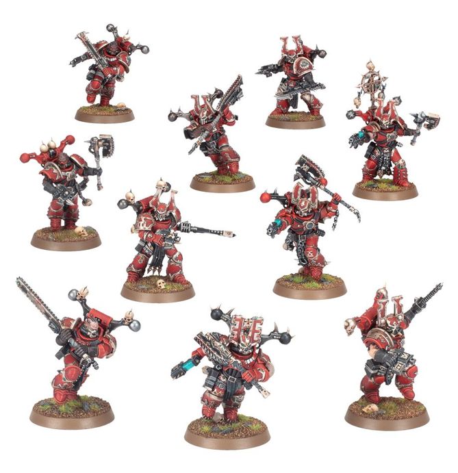 43-10 World Eaters: Khorne Berzerkers Squad