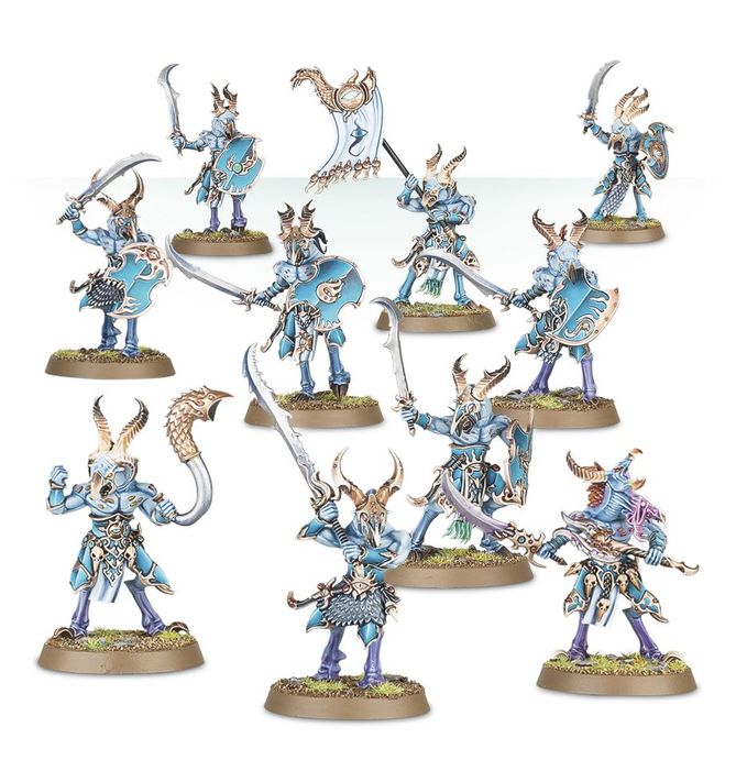 83-75 Tzeentch Arcanites: Tzaangors // Bestial Shock Troops