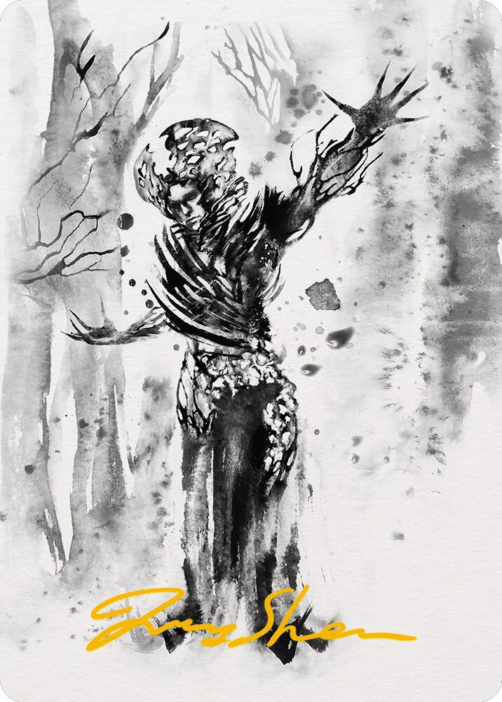 Rustvine Cultivator Art Card (Gold-Stamped Signature)