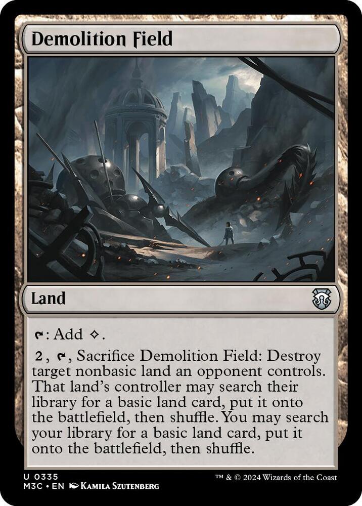 Demolition Field (Ripple Foil)