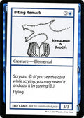 Biting Remark (No PW Symbol)