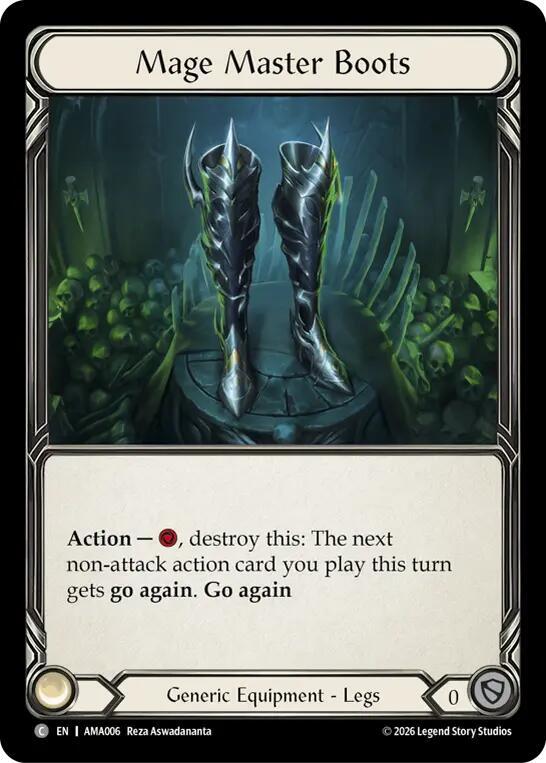 Mage Master Boots [Armory Deck: Malice]