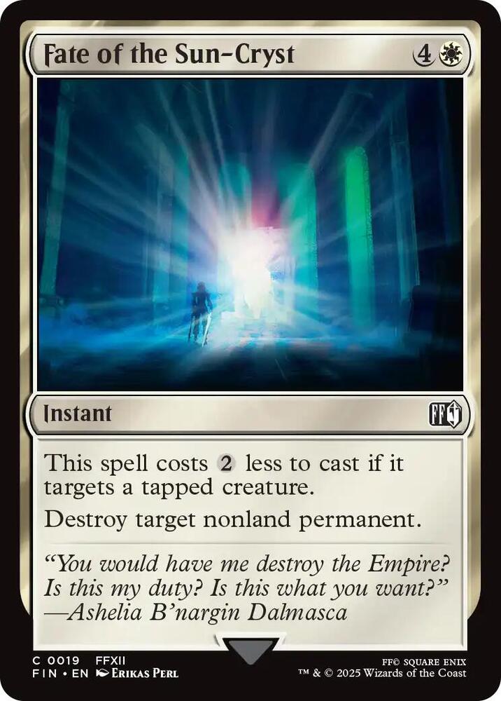 Fate of the Sun-Cryst