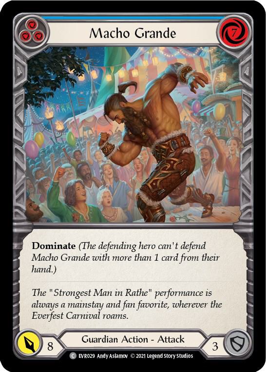 Macho Grande (Blue)