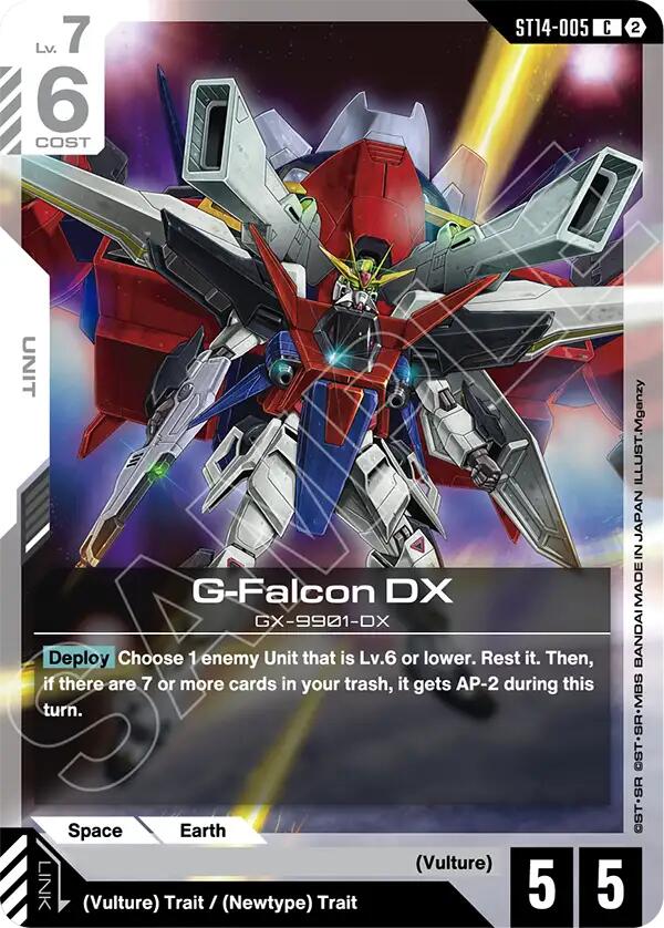 G-Falcon DX - ST14-005 [Starter Deck 14: Heavy Dominion]