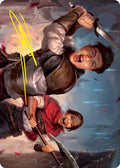 Daybreak Combatants Art Card (Gold-Stamped Signature)