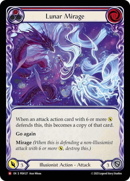 Lunar Mirage (Red)