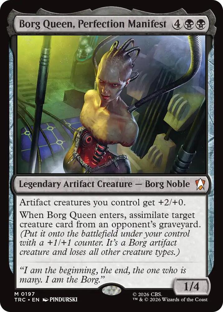 Borg Queen, Perfection Manifest [Commander: Star Trek]