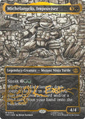 Michelangelo, Improviser (Borderless) (Gold-Stamped Signature)