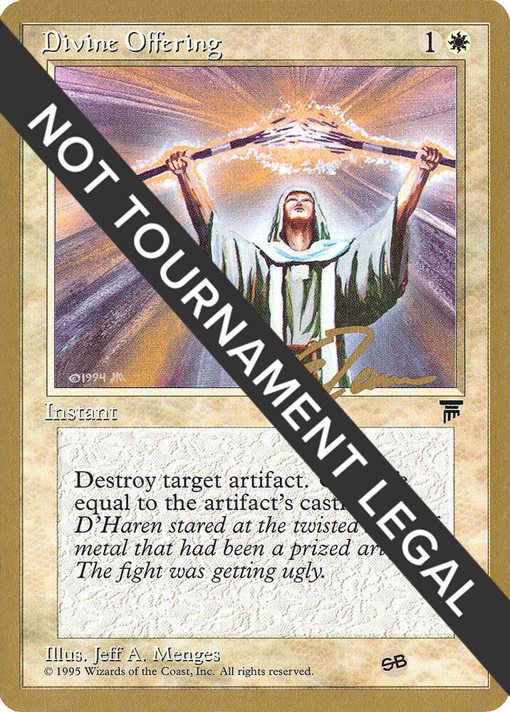Divine Offering - 1996 Eric Tam (LEG) (SB)