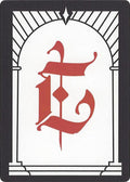 Letter Card - E