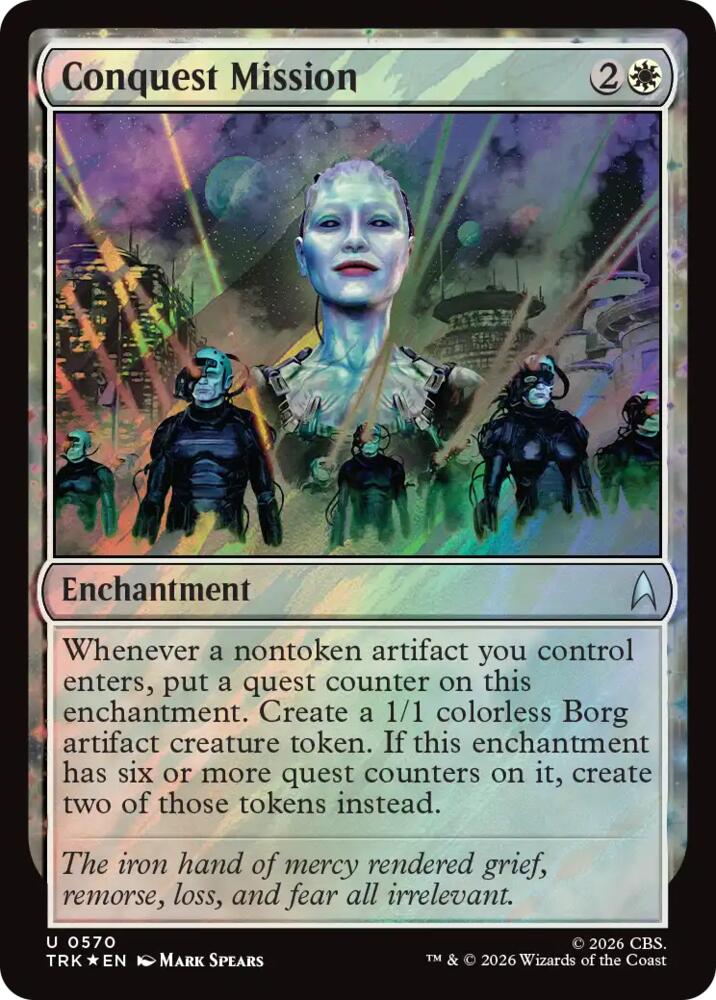 Conquest Mission (Surge Foil) [Star Trek]