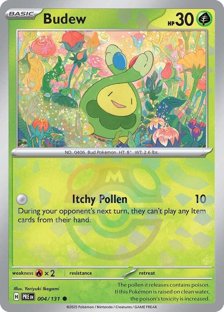 Budew (Master Ball Pattern)