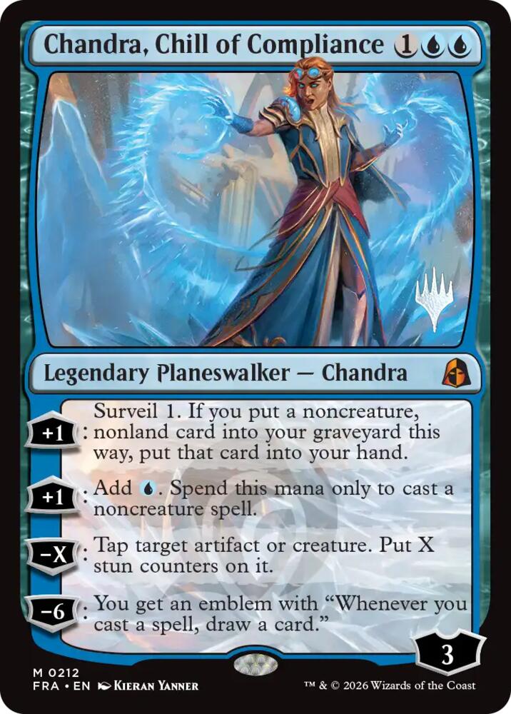 Chandra, Chill of Compliance [Promo Pack: Reality Fracture]