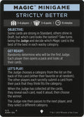 Magic Minigame: Strictly Better