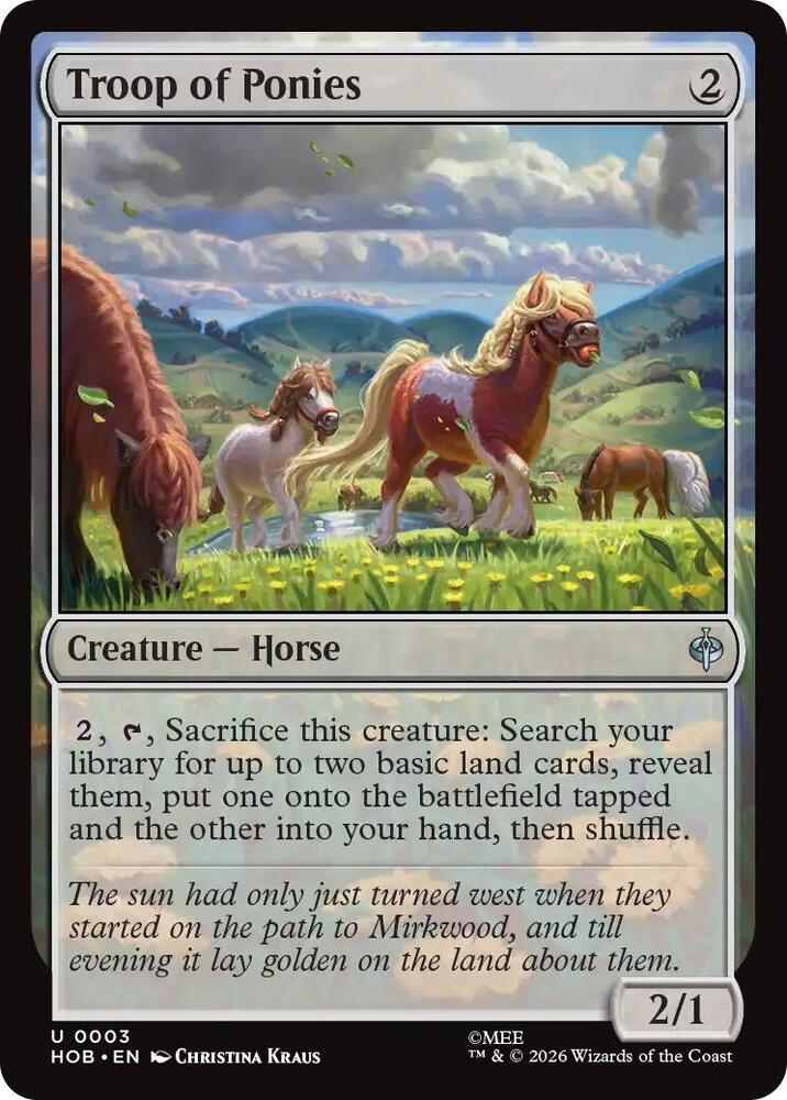 Troop of Ponies