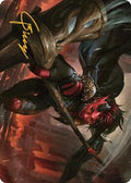 Karlach, Fury of Avernus Art Card (34/81) (Gold-Stamped Signature)