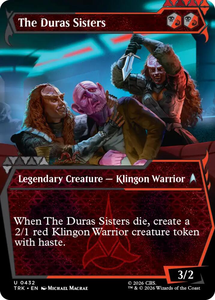 The Duras Sisters (Showcase) [Star Trek]