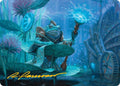 Dour Port-Mage Art Card (Gold-Stamped Signature)