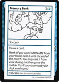 Memory Bank (No PW Symbol)