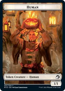 Human (001) // Devil (006) Double-sided Token