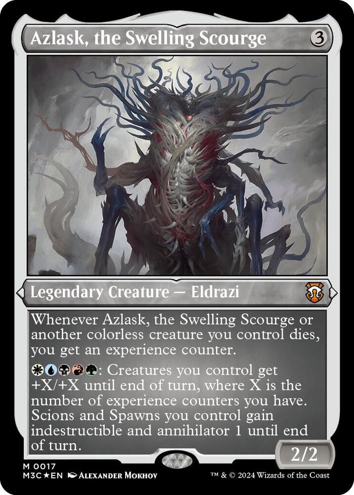 Azlask, the Swelling Scourge (Foil Etched)