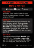 Magic Minigame: Mimic Match
