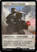 Human Knight // Copy Double-Sided Token