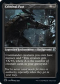 Criminal Past (Foil Etched)