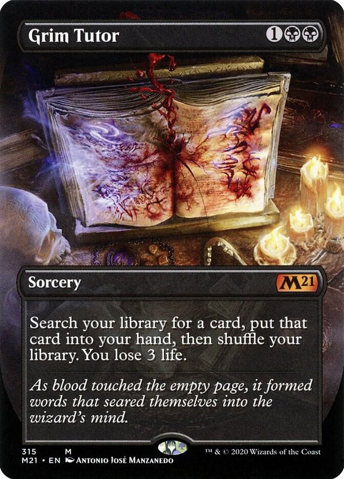 Grim Tutor (Alternate Art)