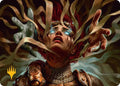 Countersculpt Art Card (Gold-Stamped) [Art Series: Reality Fracture]