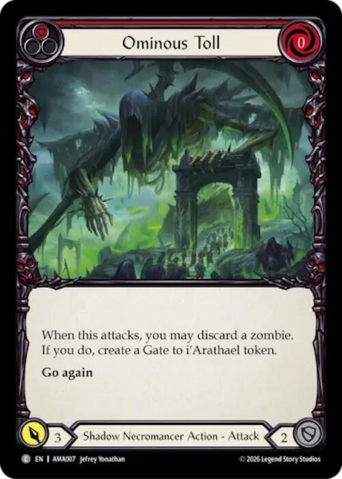 Ominous Toll [Armory Deck: Malice]