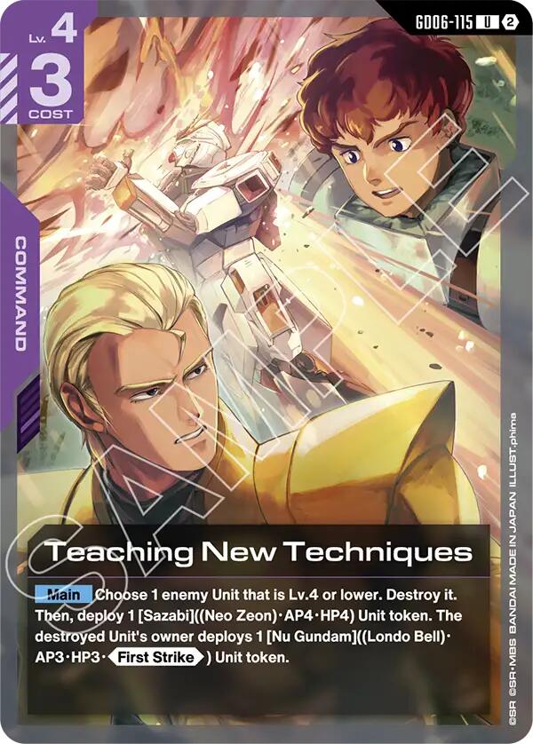 Teaching New Techniques - GD06-115 [Stardust Trails]