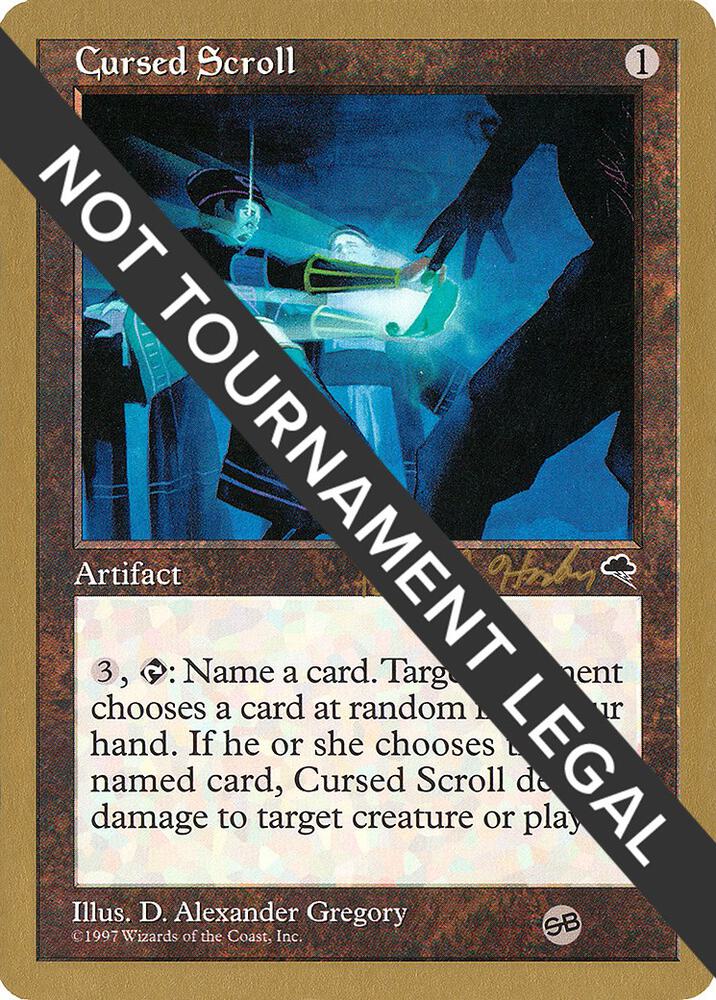 Cursed Scroll - 1998 Brian Hacker (TMP) (SB)
