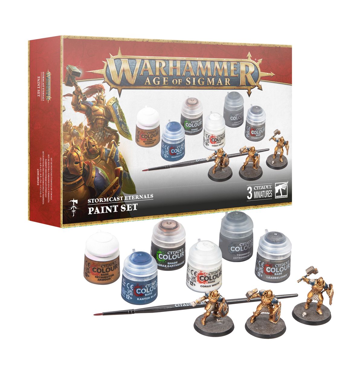 60-10 Age Of Sigmar Stormcast Eternals Paints Set