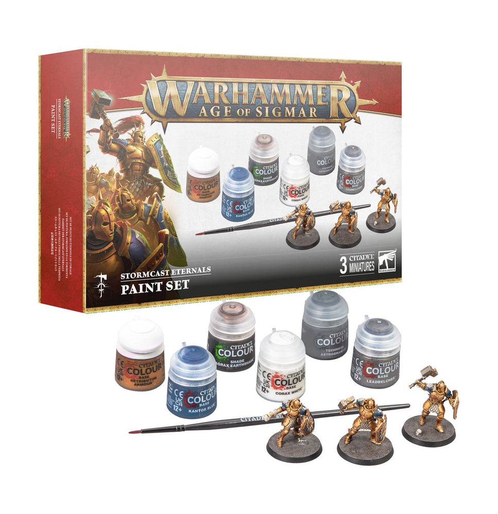 60-10 Age of Sigmar Stormcast Eternals Paints Set