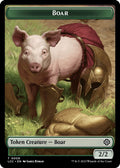 Boar // Merfolk (0005) Double-Sided Token