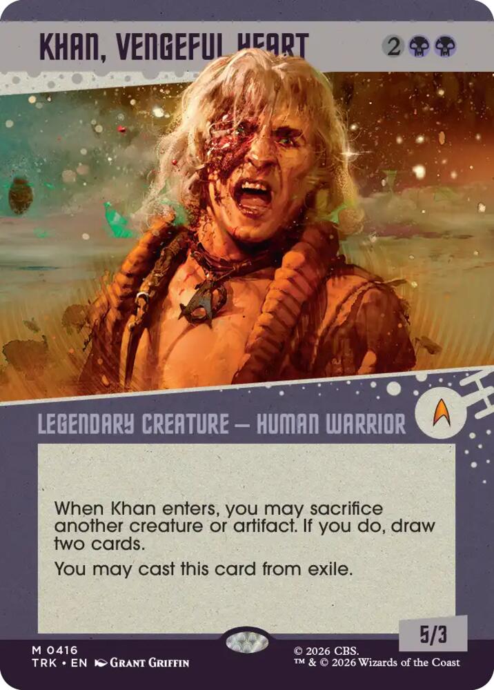 Khan, Vengeful Heart (Showcase)