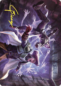 Grave Pact Art Card (Gold-Stamped Signature)