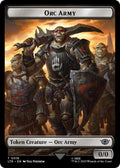 Orc Army (0019) // Food (0022) Double-Sided Token (Surge Foil)