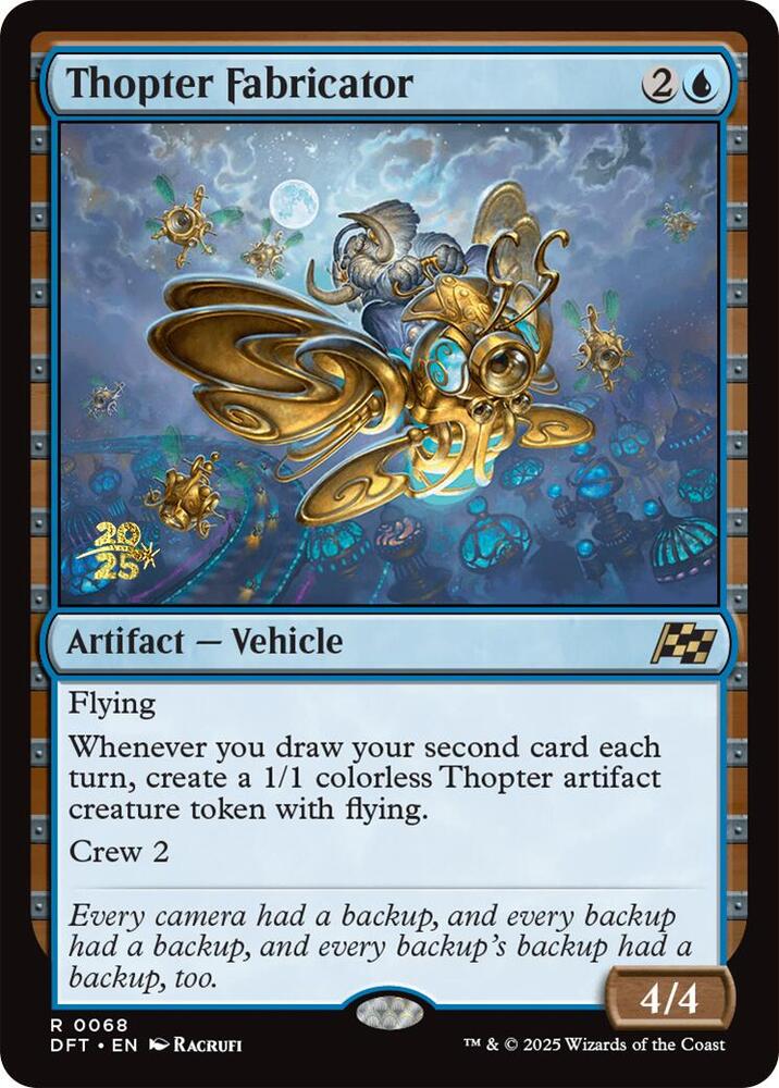 Thopter Fabricator