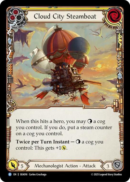 Cloud City Steamboat (Yellow)