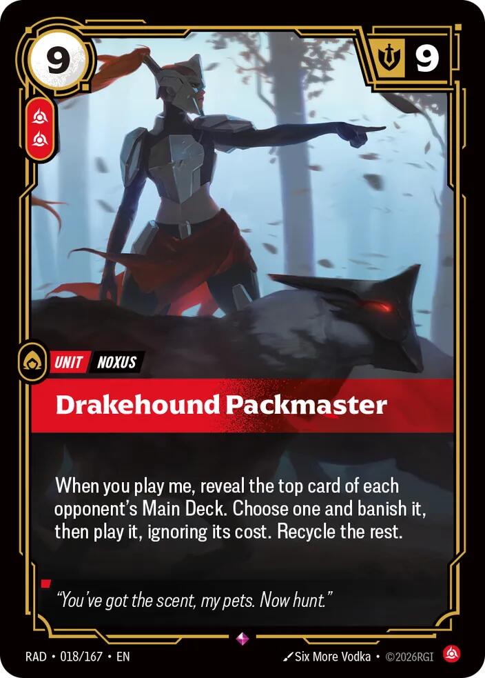 Drakehound Packmaster [Radiance]