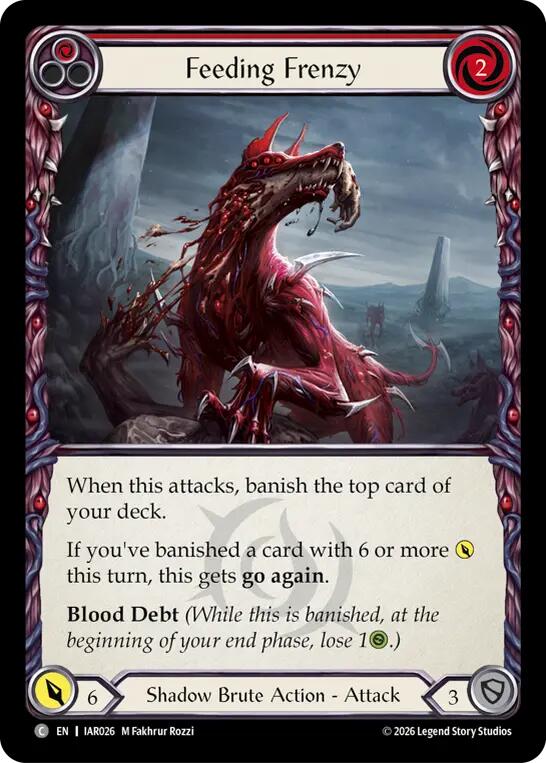 Feeding Frenzy (Red) [Usurp the Shadow Throne]