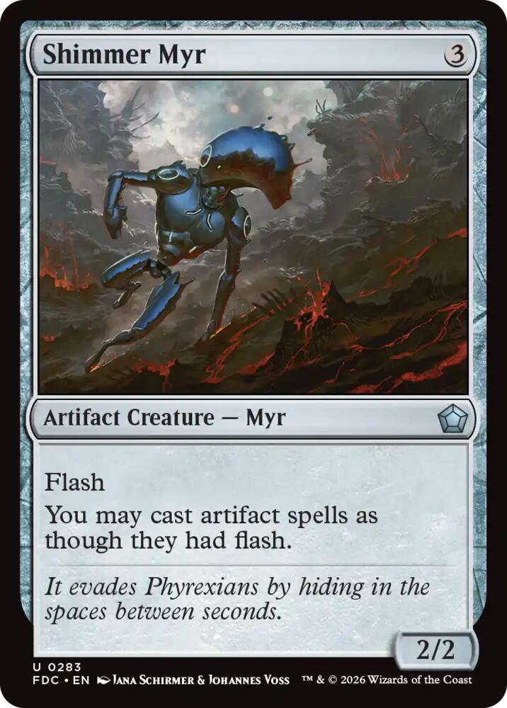 Shimmer Myr [Commander: Foundations]