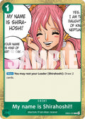 My name is Shirahoshi!! - EB05-020 [Extra Booster: One Piece Heroine's Edition Vol. 2]
