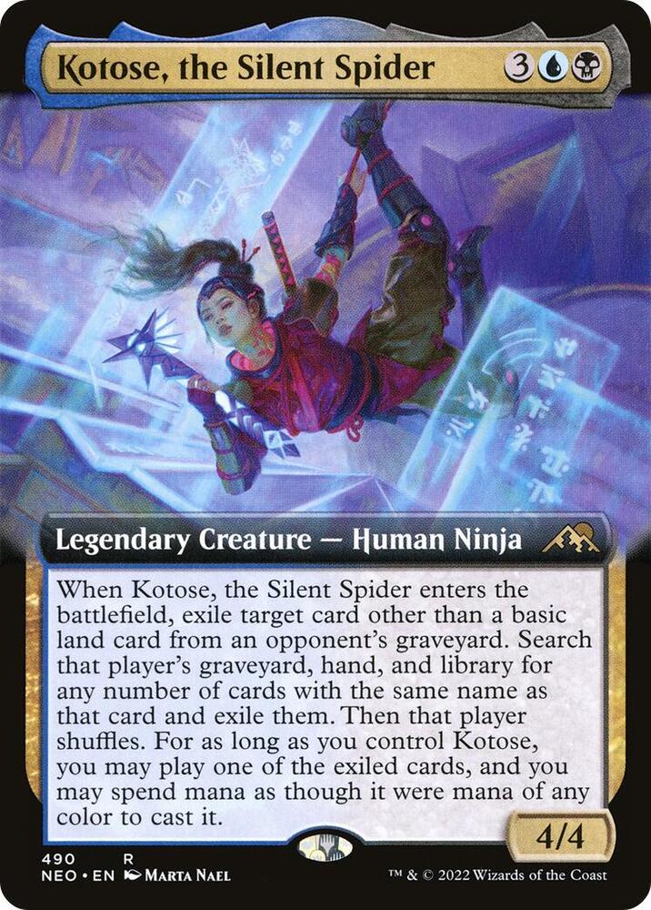 Kotose, the Silent Spider (Extended Art)